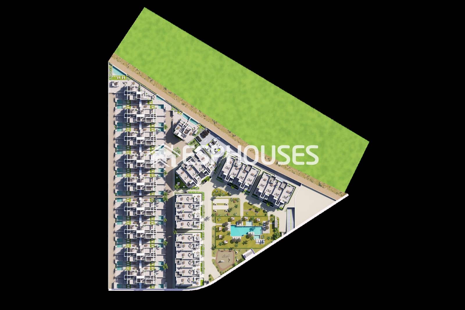 2 soveværelse Lejlighed til salg i Los Alcazares med swimmingpool garage - € 329.000 (Ref: 9683194)