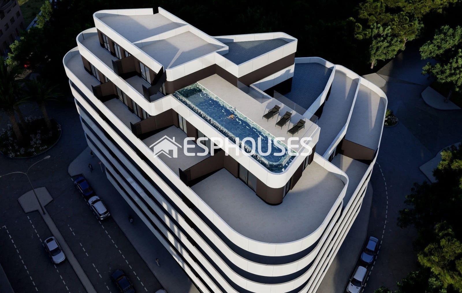 2 quarto Apartamento para venda em Calpe / Calp com piscina - 373 730 € (Ref: 9720288)