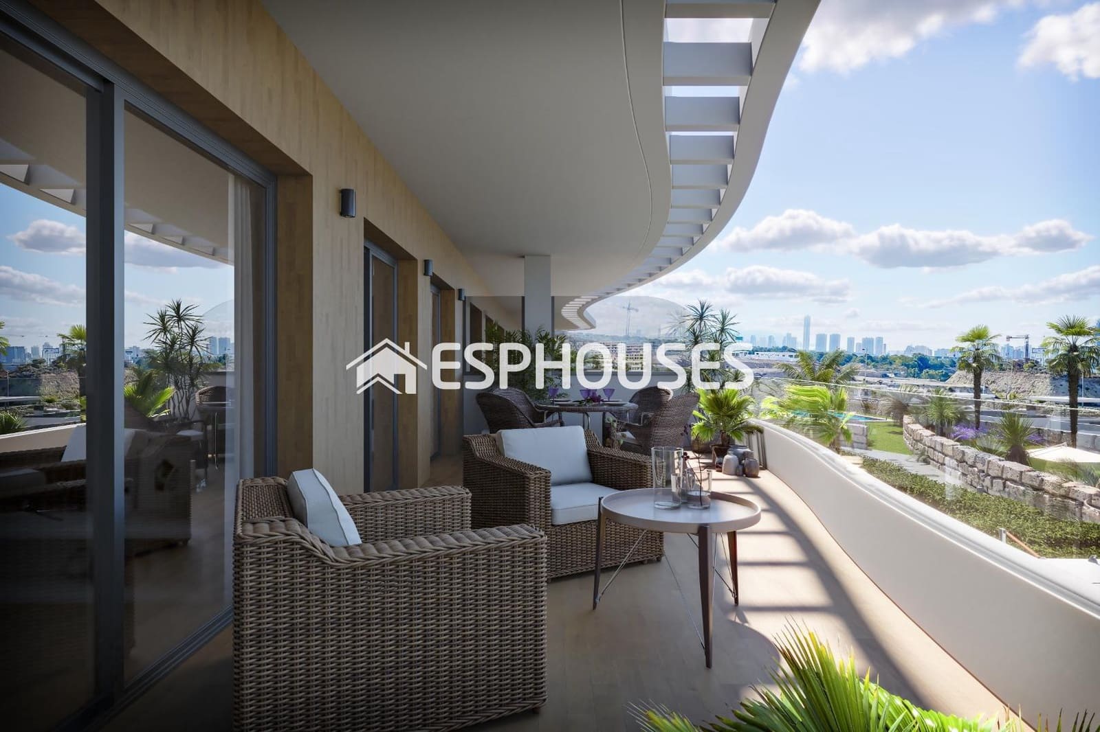 2 bedroom Apartment for sale in Finestrat with pool garage - € 495,000 (Ref: 9735843)