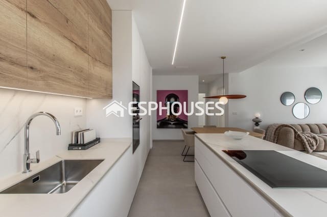 Apartamento de 3 habitaciones en Balcón de Finestrat - Terra Marina, Finestrat en venta con piscina garaje - 580.000 € (Ref: 9735845)