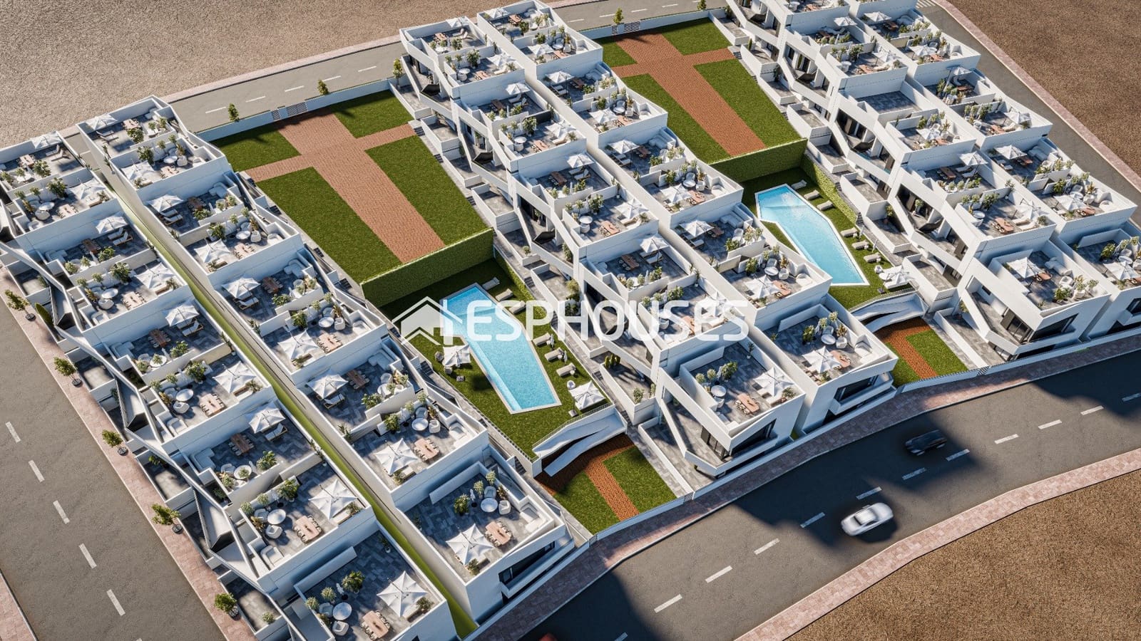 3 quarto Penthouse para venda em San Miguel de Salinas com piscina - 274 900 € (Ref: 9735855)