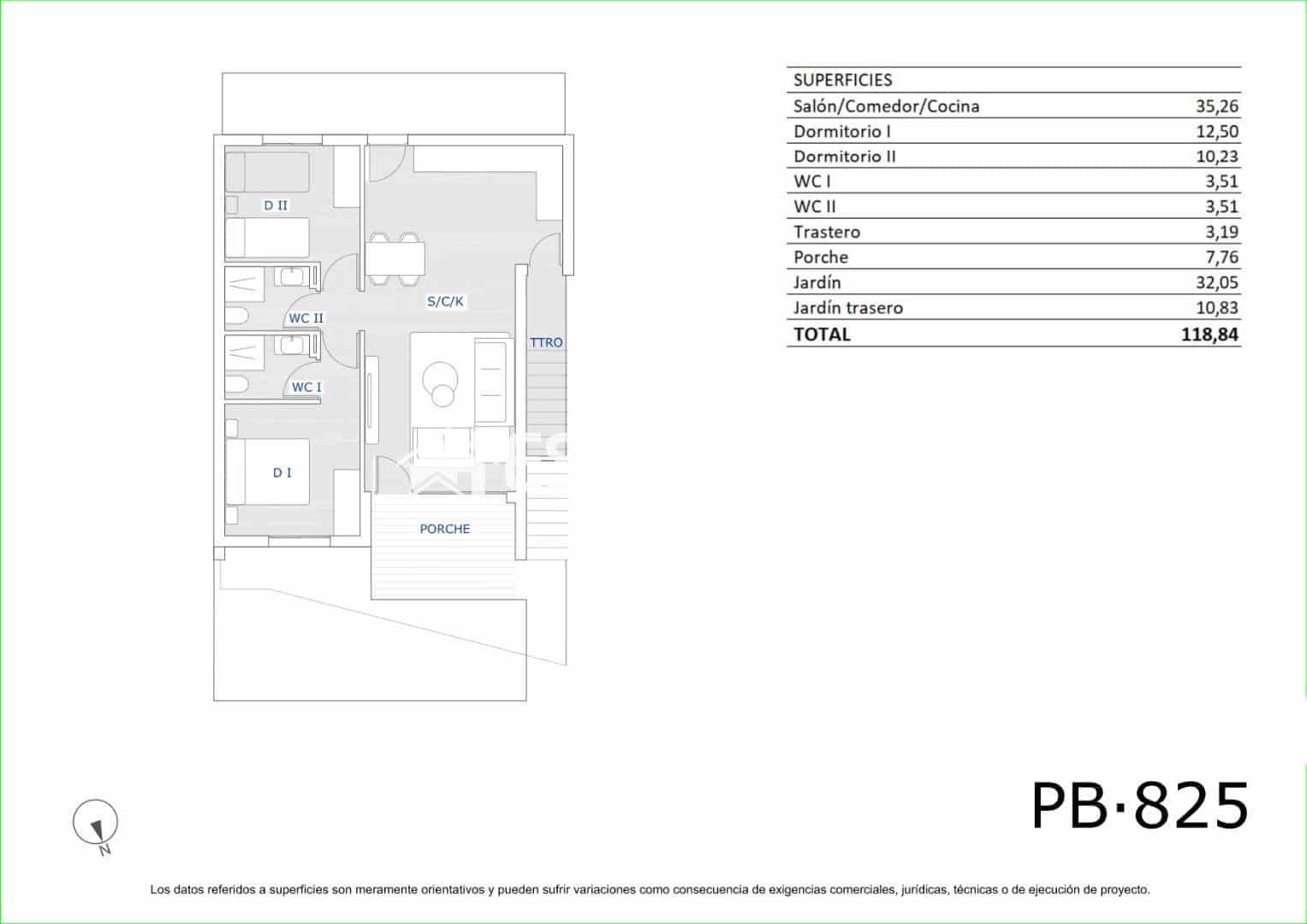 2 sovrum Lägenhet till salu i San Miguel de Salinas med pool garage - 219 900 € (Ref: 9735856)