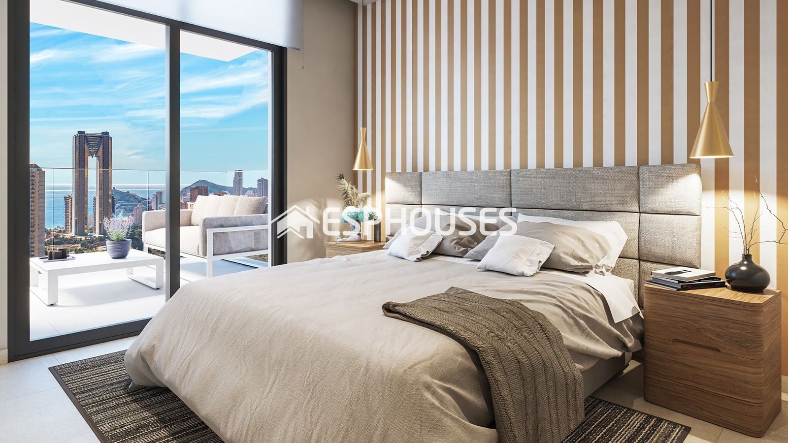3 soveværelse Lejlighed til salg i Benidorm med swimmingpool garage - € 573.000 (Ref: 9744198)