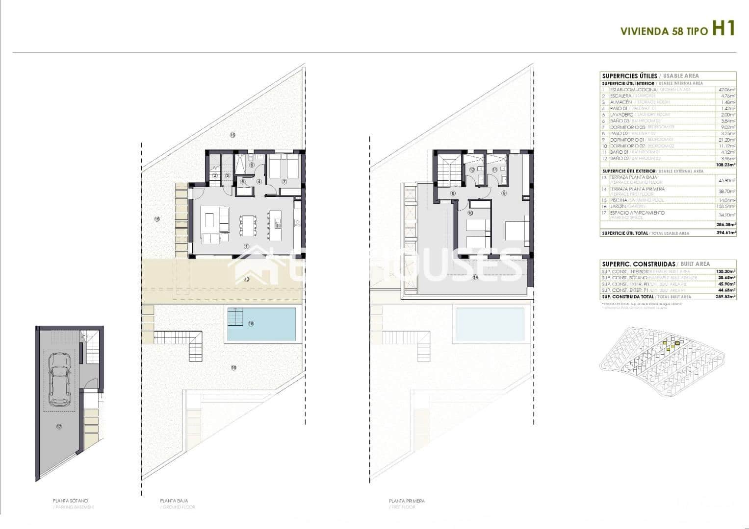 3 soverom Villa til salgs i Polop med svømmebasseng garasje - € 674 700 (Ref: 9773370)