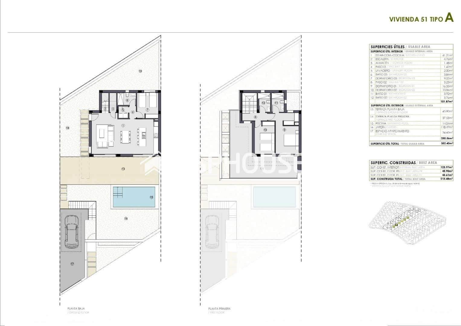 3 bedroom Villa for sale in Polop with pool garage - € 585,400 (Ref: 9773371)