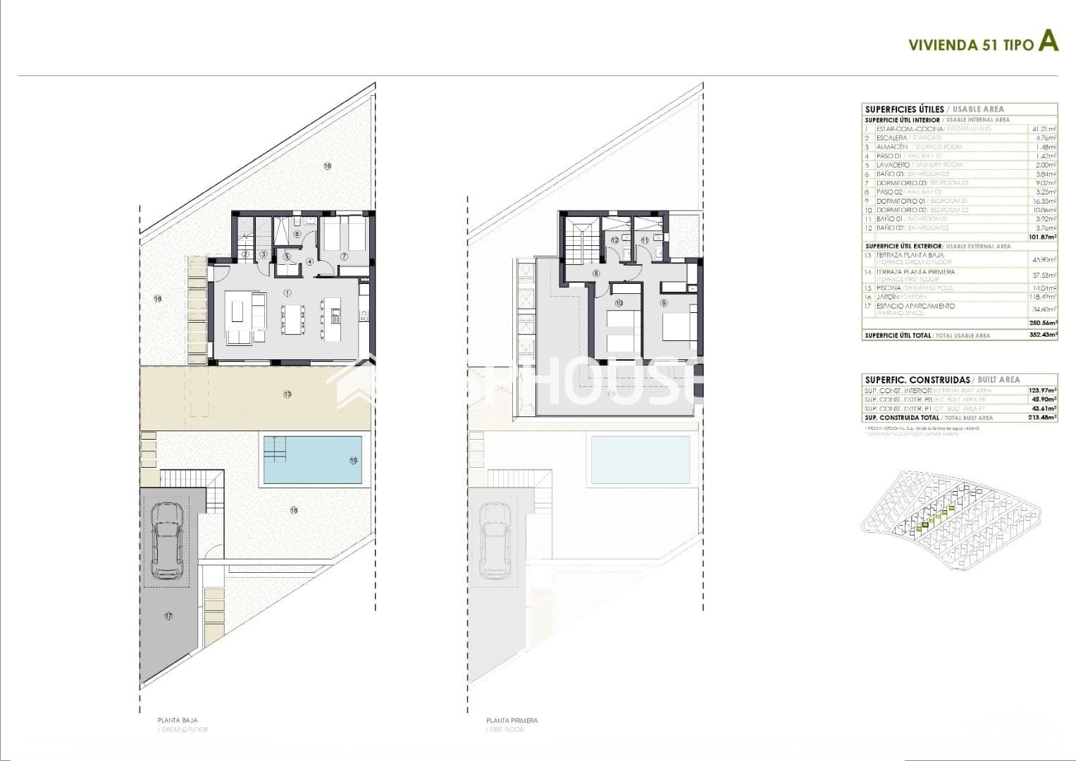 3 soveværelse Villa til salg i Polop med swimmingpool garage - € 585.400 (Ref: 9773371)