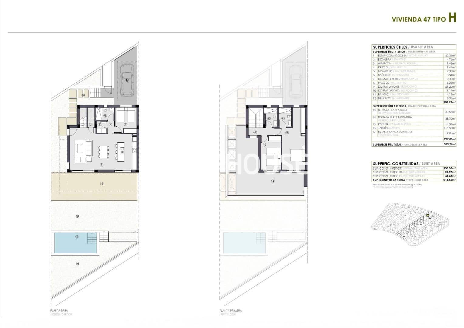 3 soverom Villa til salgs i Polop med svømmebasseng garasje - € 663 400 (Ref: 9773372)