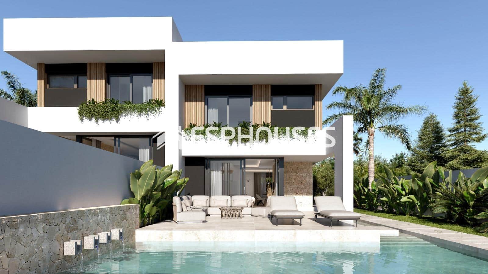 3 soveværelse Villa til salg i Orihuela Costa med swimmingpool garage - € 559.000 (Ref: 9773376)