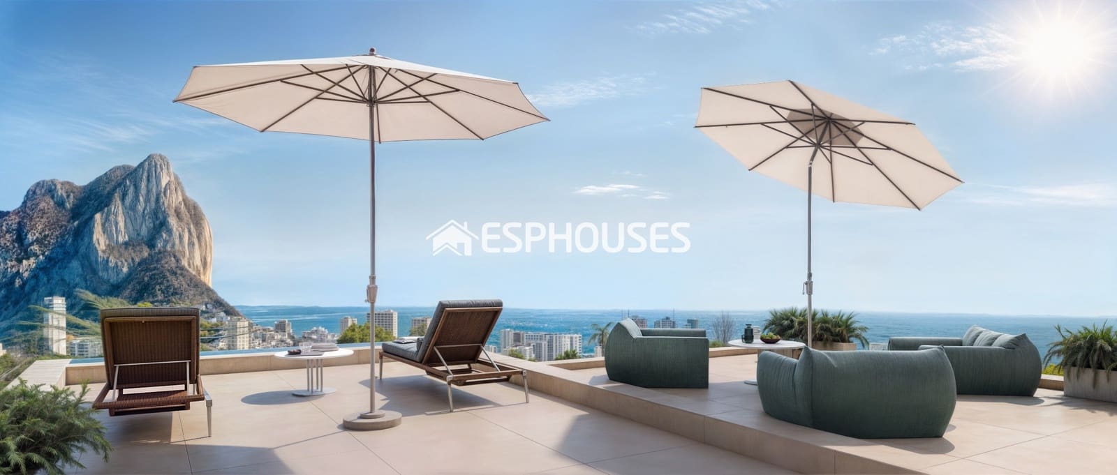 3 soveværelse Villa til salg i Calpe / Calp med swimmingpool - € 925.000 (Ref: 9773385)