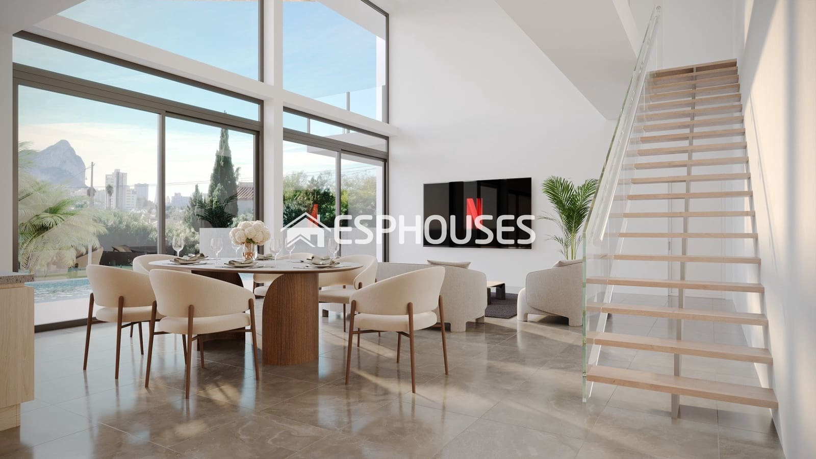 3 bedroom Villa for sale in Calpe / Calp with pool - € 1,199,000 (Ref: 9773388)