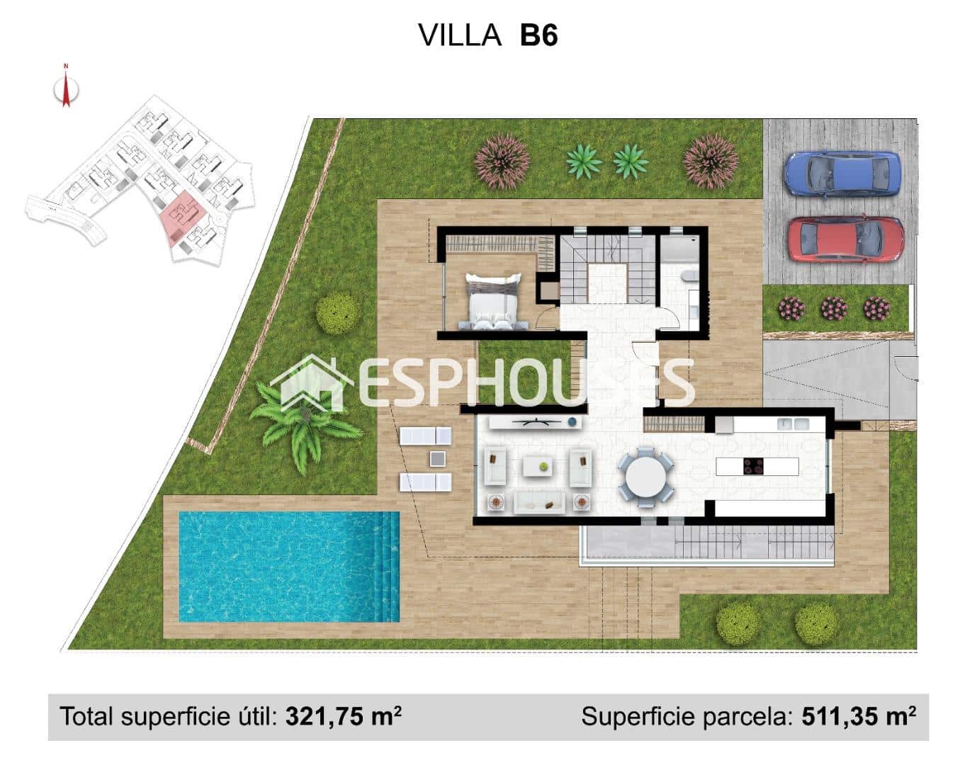 4 slaapkamer Villa te koop in La Nucia met zwembad garage - € 1.095.000 (Ref: 9773389)