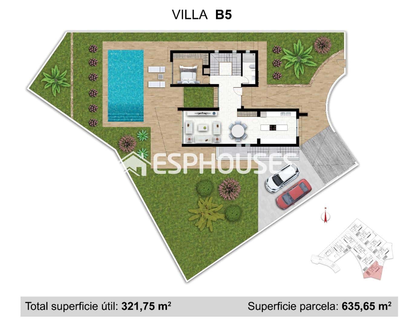 4 Zimmer Villa zu verkaufen in La Nucia mit Pool Garage - 1.280.000 € (Ref: 9773390)