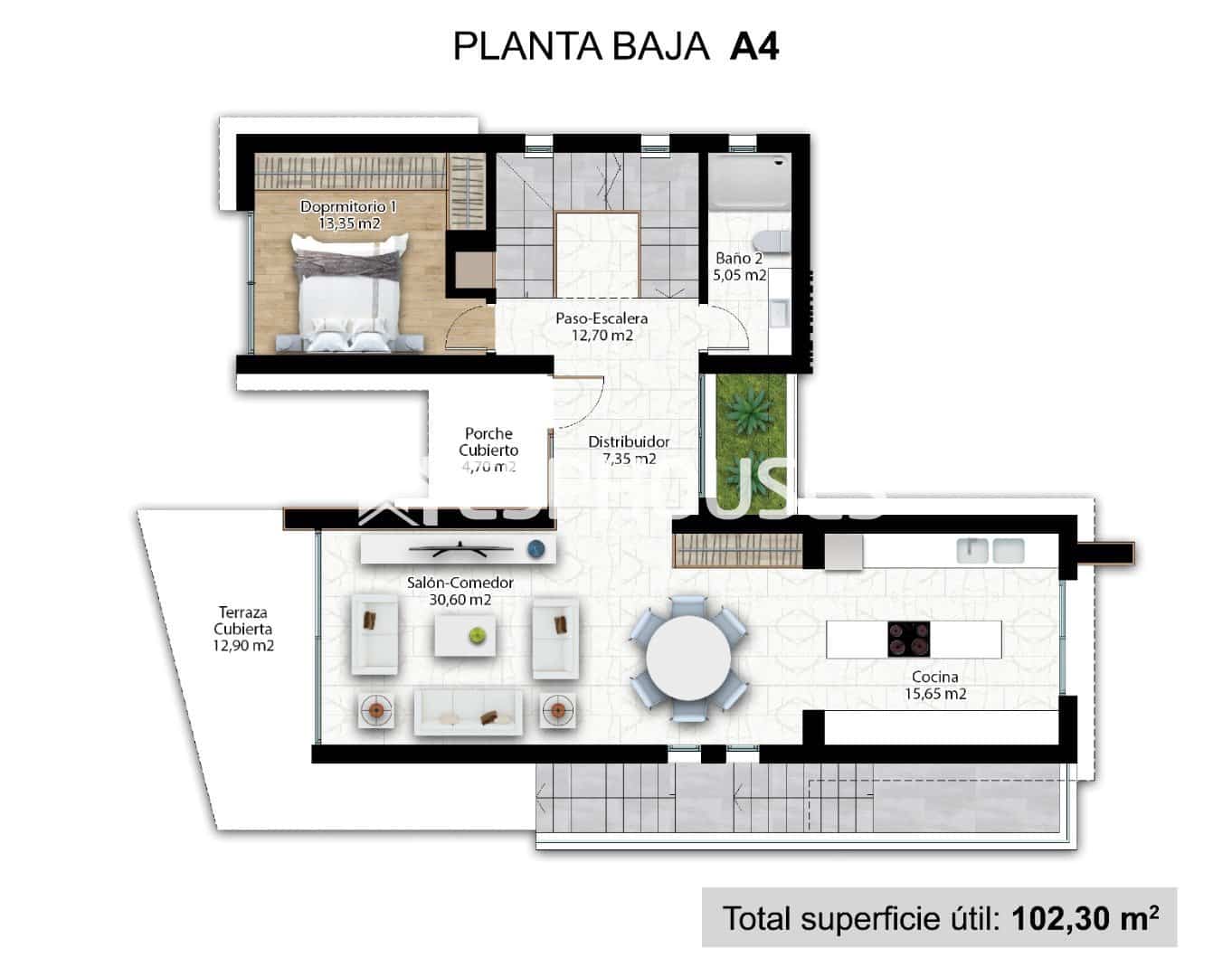 4 sovrum Villa till salu i La Nucia med pool - 1 280 000 € (Ref: 9773394)