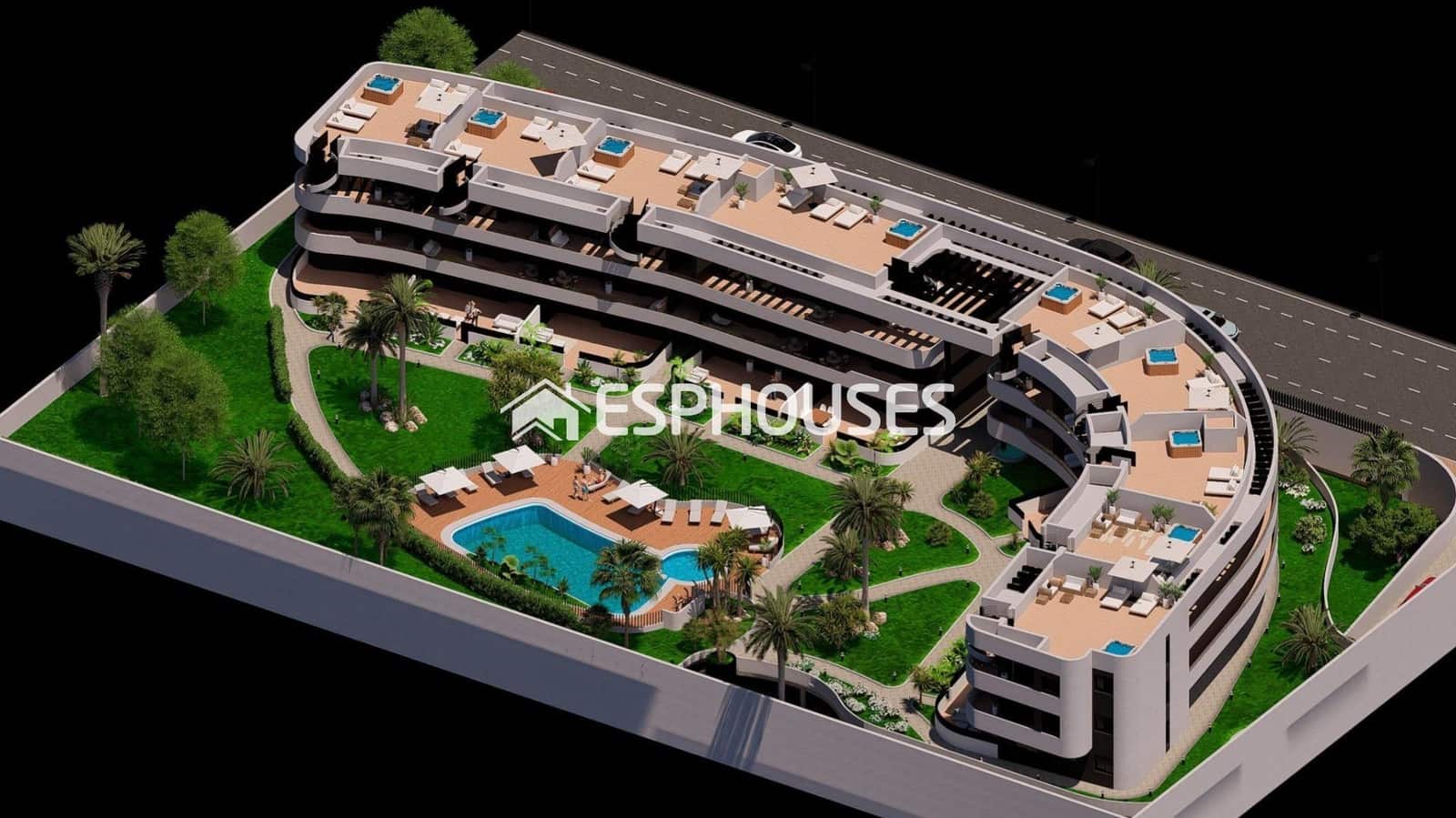 3 sypialnia Apartament na sprzedaż w Los Alcazares z basenem garażem - 409 900 € (Ref: 9773396)