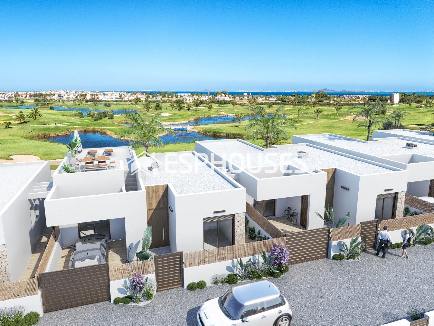 Ático de 3 habitaciones en Los Alcázares en venta con piscina garaje - 565.000 € (Ref: 9783369)
