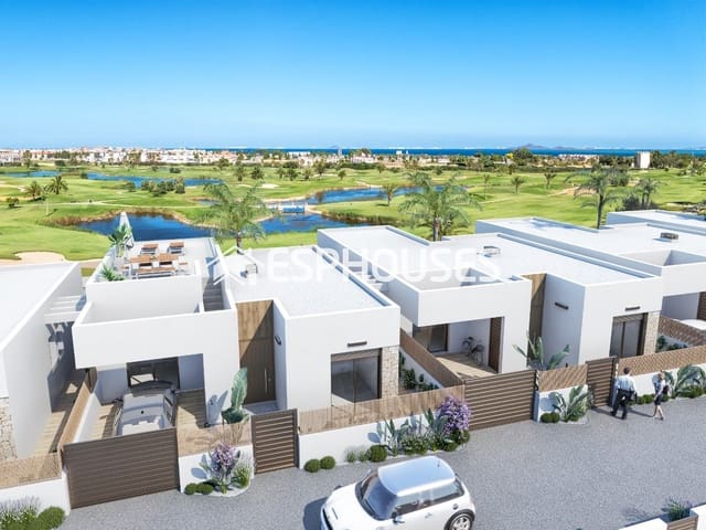 Ático de 3 habitaciones en Las Lomas de Rame - Bahía Bella, Los Alcázares en venta con piscina garaje - 565.000 € (Ref: 9783369)