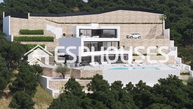 4 soverom Villa til salgs i Benissa med svømmebasseng garasje - € 2 600 000 (Ref: 9783377)