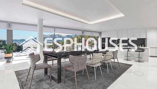 4 soverom Villa til salgs i Benissa med svømmebasseng garasje - € 2 600 000 (Ref: 9783377)