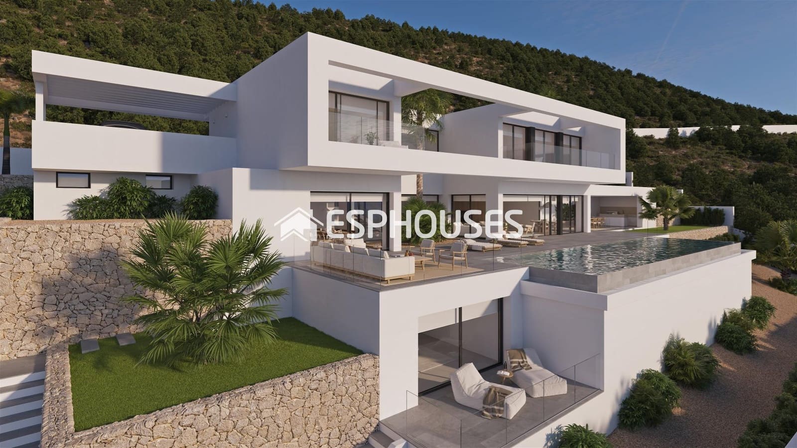 4 chambre Villa/Maison à vendre à Benissa avec piscine garage - 3 410 000 € (Ref: 9783384)