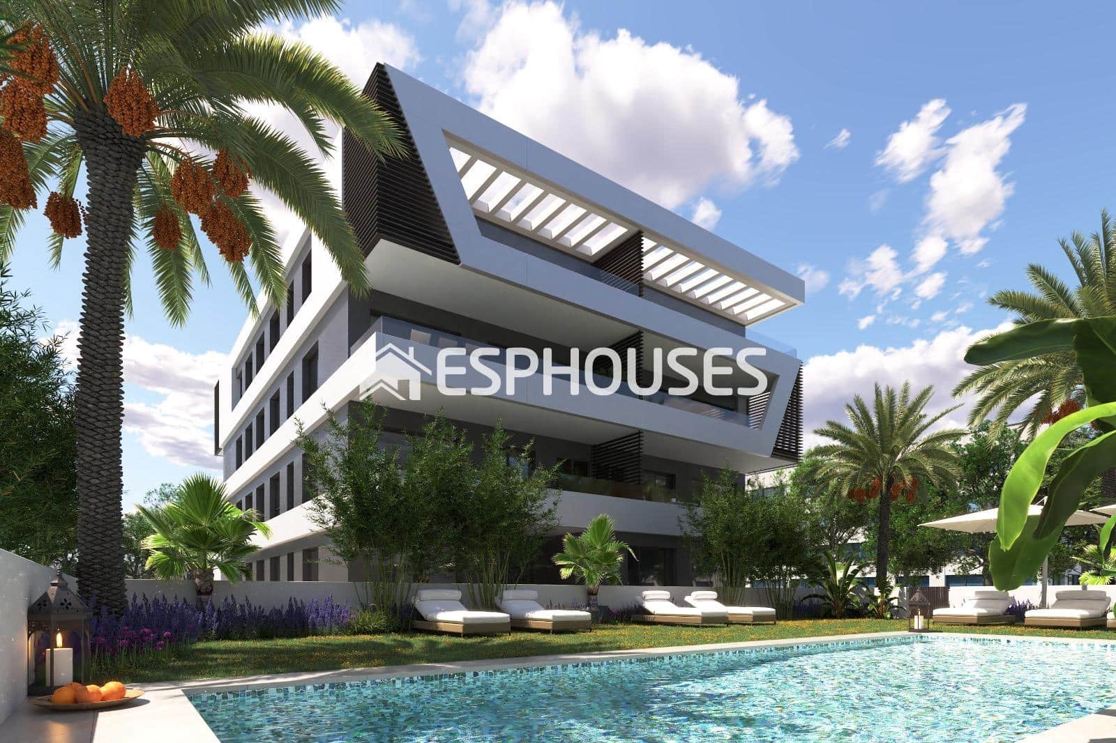 2 makuuhuone Huoneisto myytävänä paikassa San Juan de Alicante / Sant Joan d'Alacant mukana uima-altaan 
autotalli - 479 749 € (Ref: 9783385)