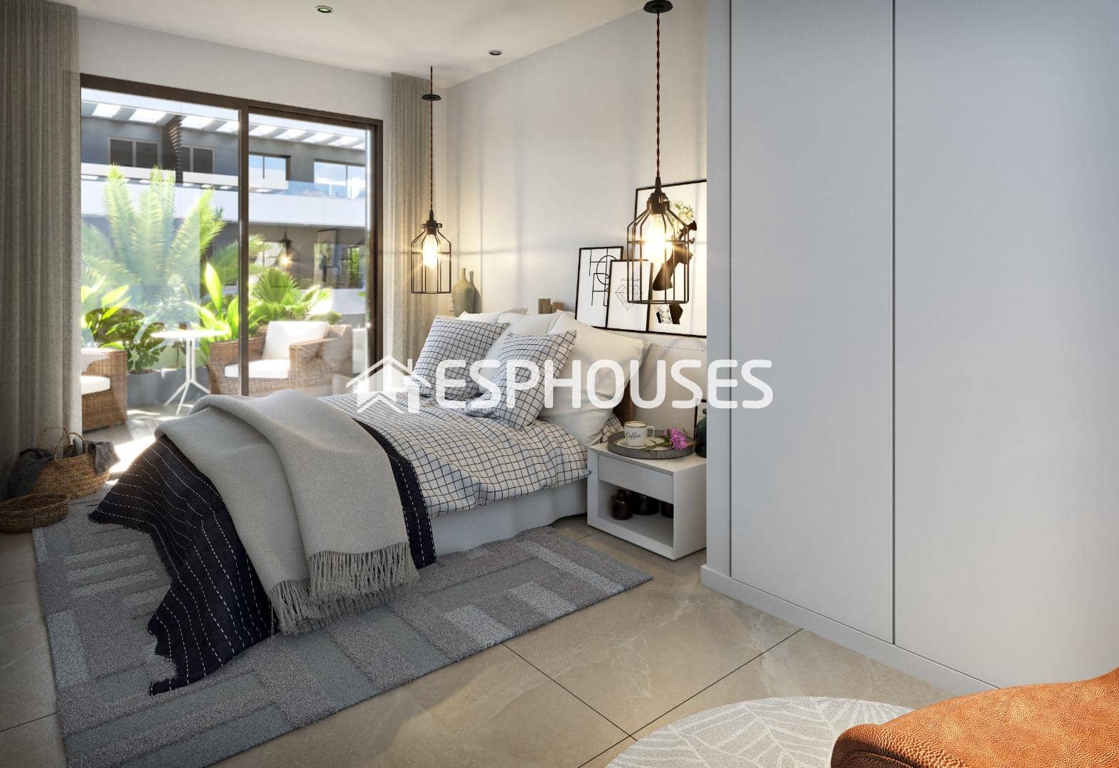 2 makuuhuone Huoneisto myytävänä paikassa San Juan de Alicante / Sant Joan d'Alacant mukana uima-altaan 
autotalli - 458 825 € (Ref: 9783386)