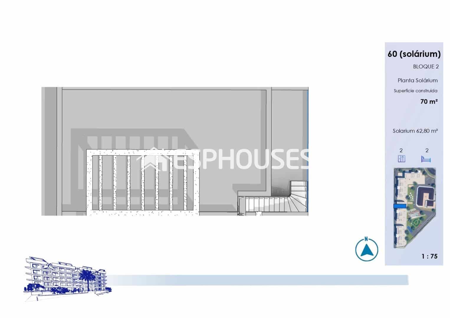 2 soverom Penthouse til salgs i El Raso med svømmebasseng garasje - € 345 000 (Ref: 9802685)