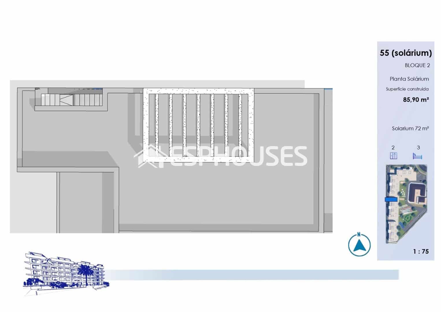 3 slaapkamer Penthouse te koop in El Raso met zwembad garage - € 395.000 (Ref: 9802690)