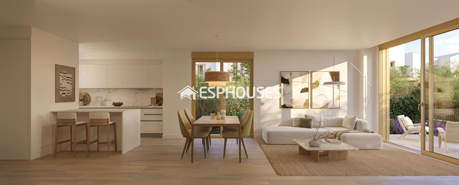 Bungalow de 3 habitaciones en El Vergel / Verger en venta con piscina garaje - 468.000 € (Ref: 9802697)