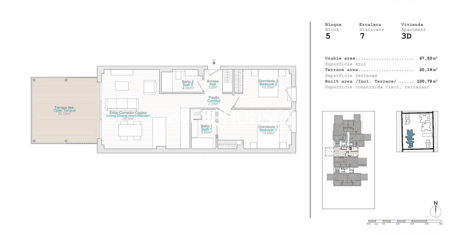 2 slaapkamer Appartement te koop in El Vergel / Verger met zwembad garage - € 341.000 (Ref: 9802701)