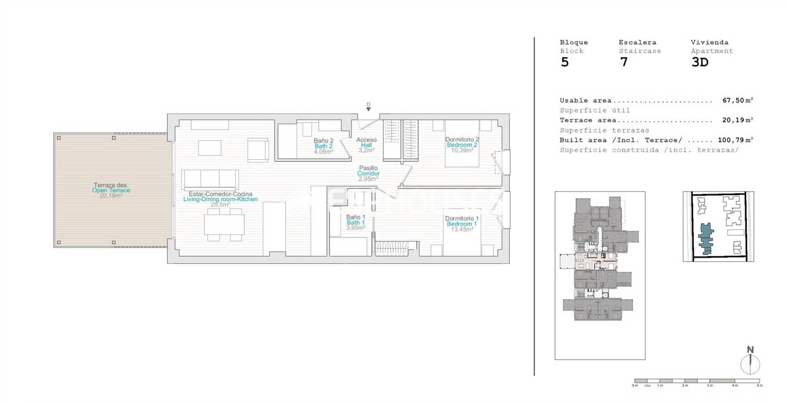 2 soveværelse Lejlighed til salg i El Vergel / Verger med swimmingpool garage - € 341.000 (Ref: 9802701)