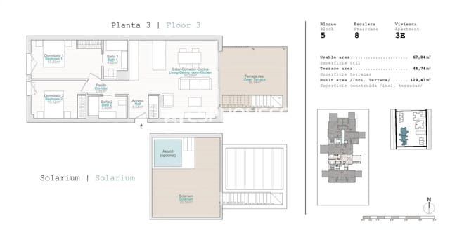 2 makuuhuone Huoneisto myytävänä paikassa El Vergel / Verger mukana uima-altaan 
autotalli - 393 000 € (Ref: 9802702)