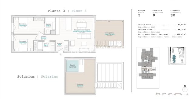 2 soveværelse Lejlighed til salg i El Vergel / Verger med swimmingpool garage - € 393.000 (Ref: 9802702)