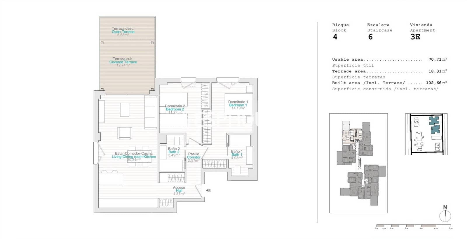 2 soveværelse Lejlighed til salg i El Vergel / Verger med swimmingpool garage - € 352.000 (Ref: 9802704)