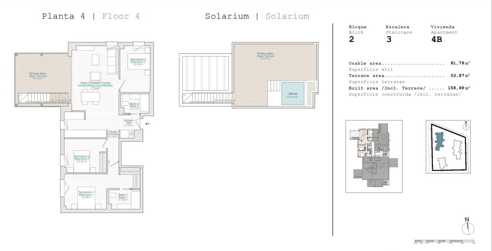 3 quarto Apartamento para venda em El Vergel / Verger com piscina garagem - 575 000 € (Ref: 9802708)
