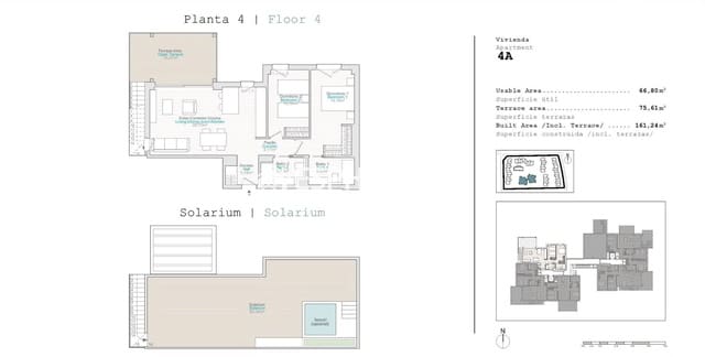 2 bedroom Apartment for sale in El Vergel / Verger with pool garage - € 435,500 (Ref: 9846704)