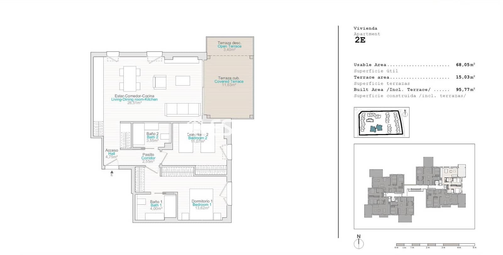 2 bedroom Apartment for sale in El Vergel / Verger with pool garage - € 338,500 (Ref: 9846705)