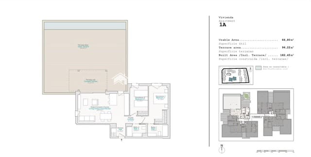 2 soveværelse Lejlighed til salg i El Vergel / Verger med swimmingpool garage - € 367.500 (Ref: 9846706)