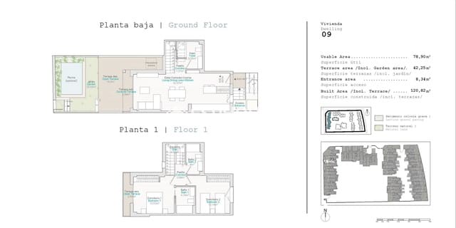 2 soveværelse Lejlighed til salg i El Vergel / Verger med swimmingpool garage - € 375.000 (Ref: 9846709)