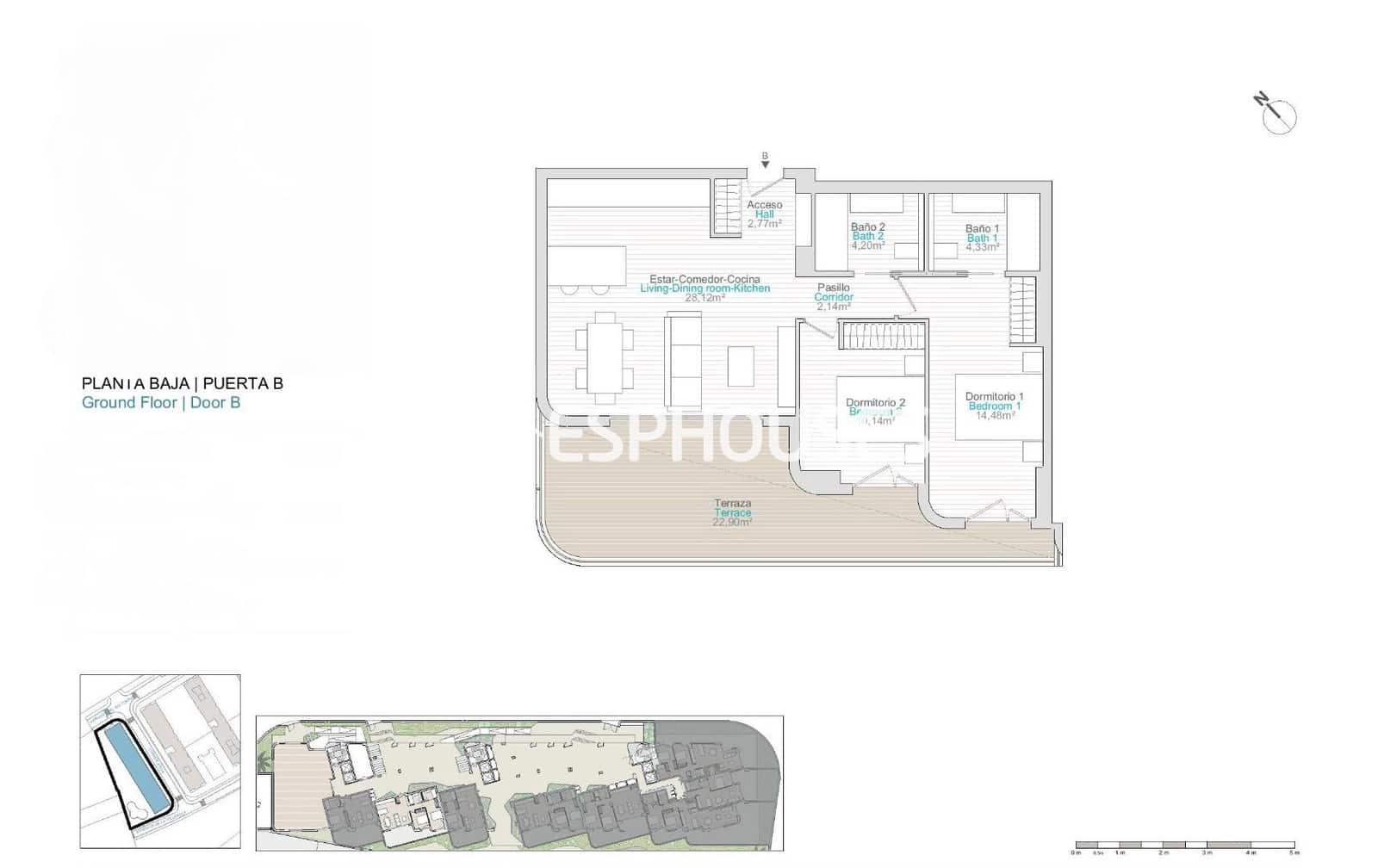 2 slaapkamer Appartement te koop in La Villajoyosa / Vila Joiosa met zwembad garage - € 338.000 (Ref: 9846722)