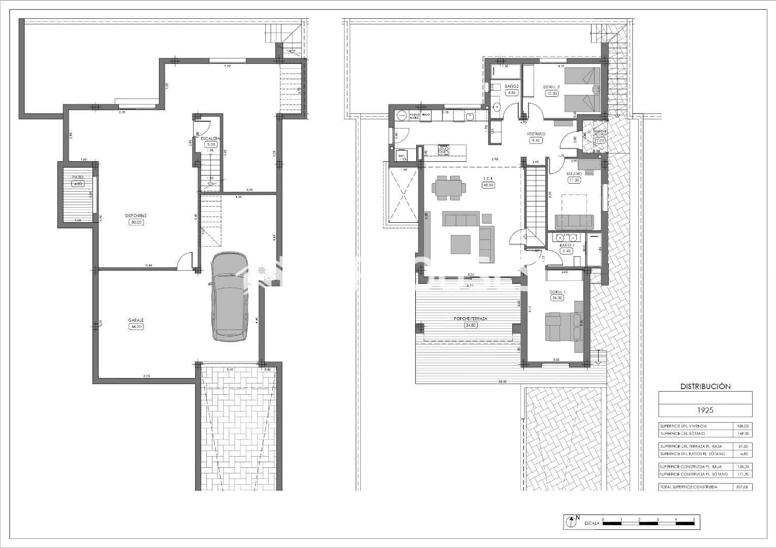 3 bedroom Villa for sale in Algorfa with pool garage - € 779,000 (Ref: 9846723)
