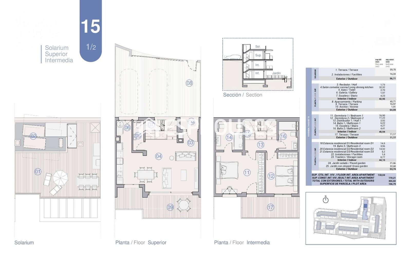 4 soveværelse Byhus til salg i La Nucia med swimmingpool garage - € 557.000 (Ref: 9846724)