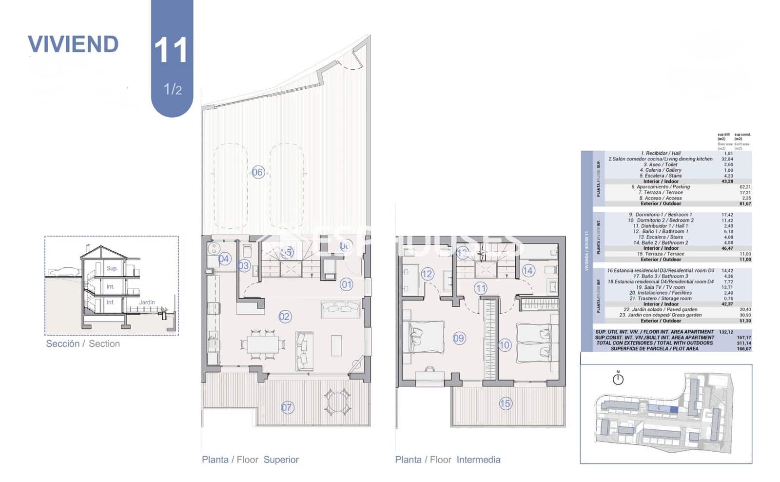 Casa de 4 habitaciones en La Nucia en venta con piscina garaje - 574.000 € (Ref: 9846727)