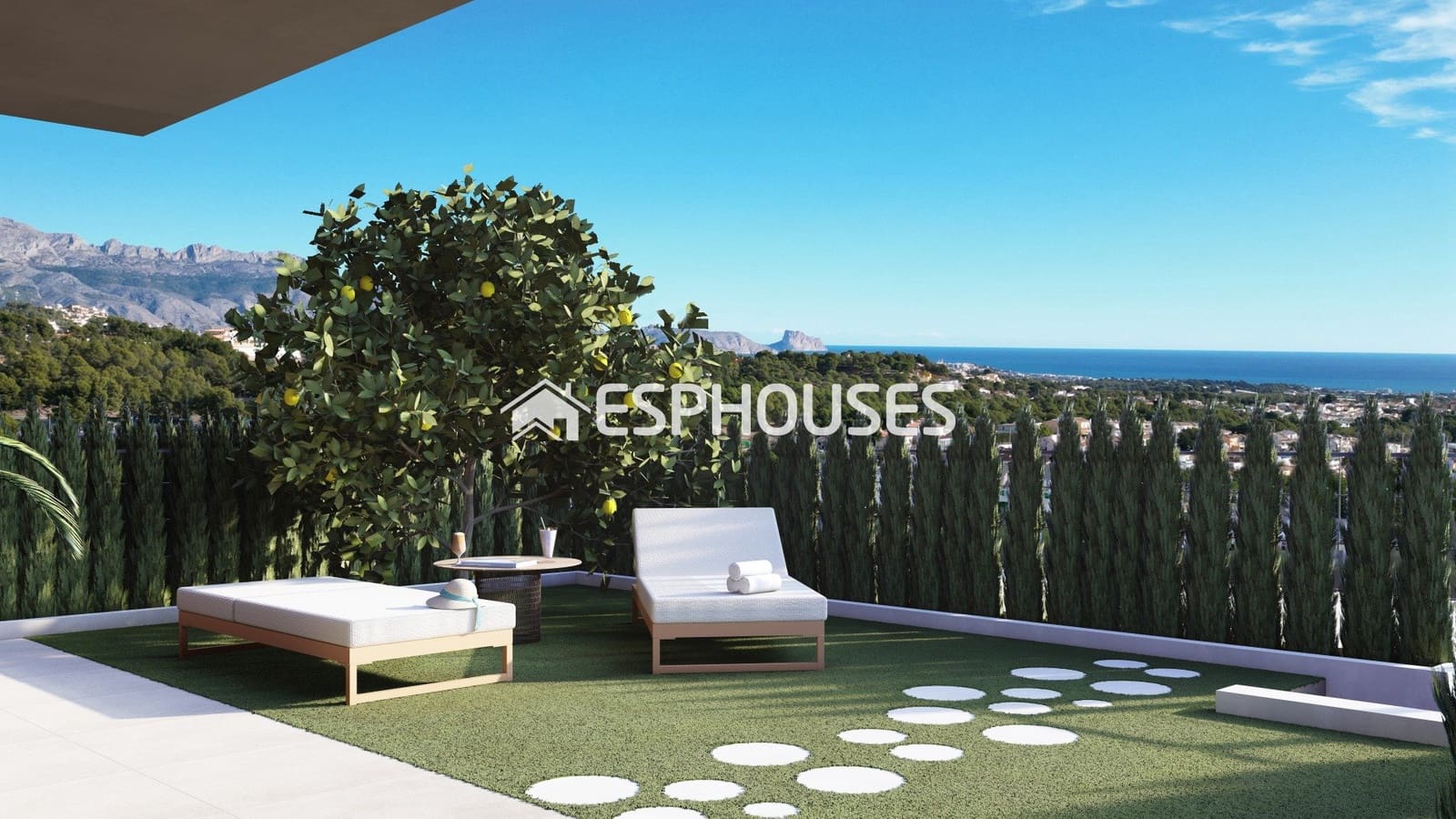 Casa de 4 habitaciones en La Nucia en venta con piscina garaje - 574.000 € (Ref: 9846727)