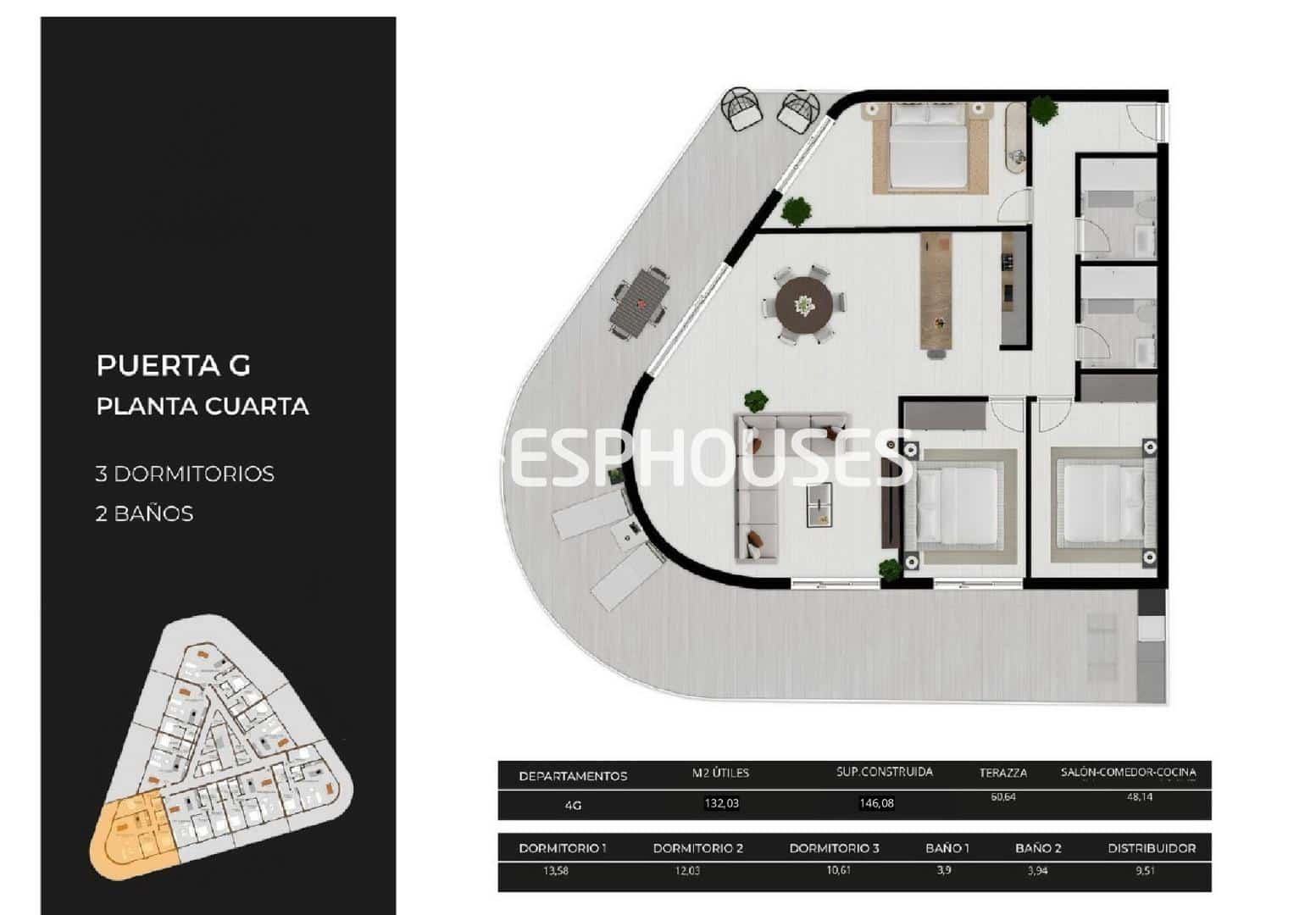 3 bedroom Apartment for sale in Calpe / Calp with pool garage - € 640,381 (Ref: 9846731)