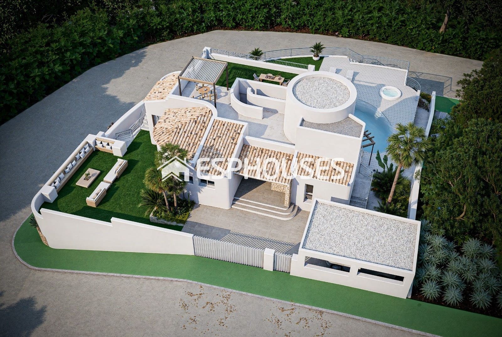 Chalet de 4 habitaciones en Altea en venta con piscina garaje - 2.190.000 € (Ref: 9846737)