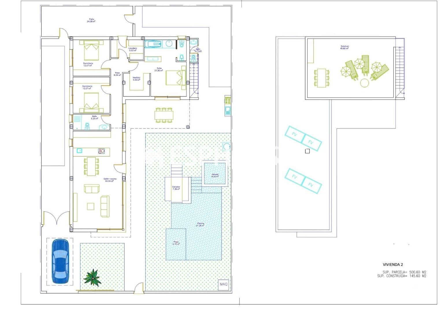 3 bedroom Villa for sale in Sucina with pool garage - € 595,000 (Ref: 9846738)