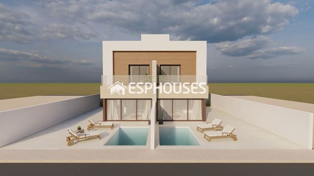 3 soveværelse Byhus til salg i Santiago de la Ribera, San Javier med swimmingpool garage - € 376.500 (Ref: 9846745)