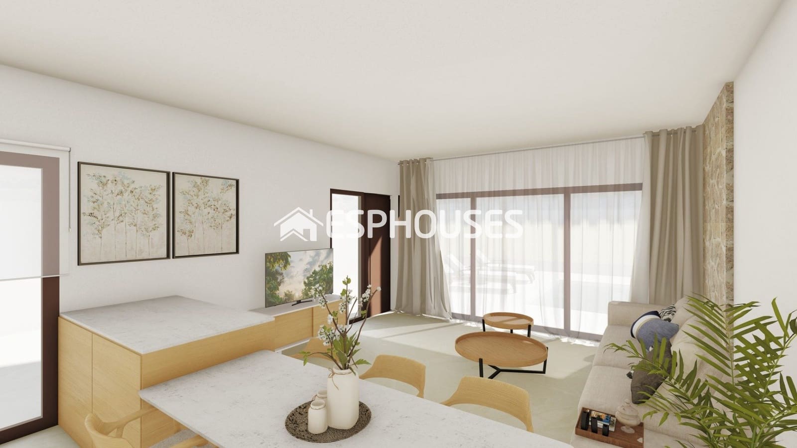 3 soveværelse Byhus til salg i Santiago de la Ribera med swimmingpool garage - € 376.500 (Ref: 9846745)
