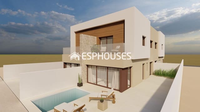 3 soveværelse Byhus til salg i Santiago de la Ribera, San Javier med swimmingpool garage - € 376.500 (Ref: 9846745)