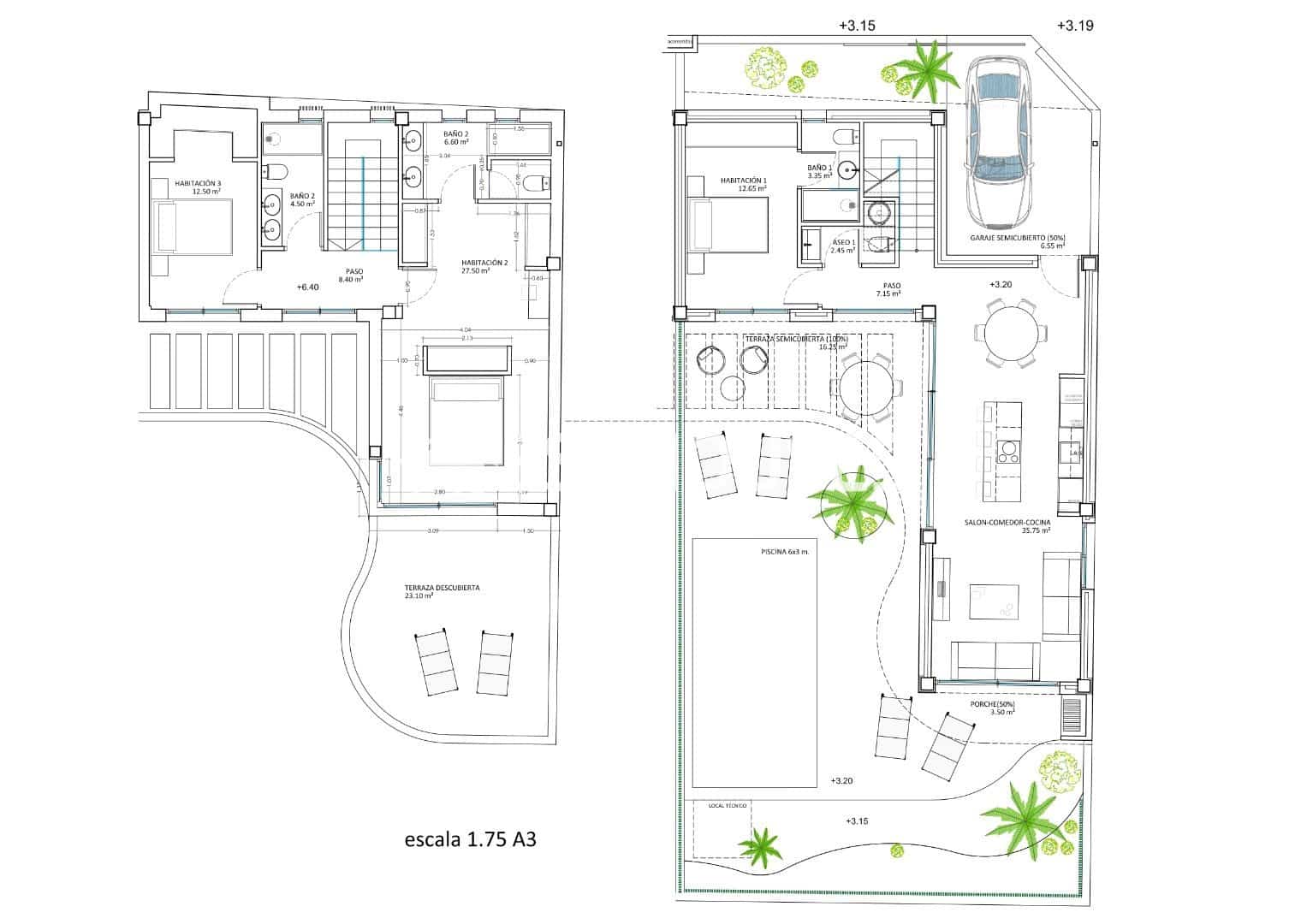 3 sypialnia Dom na sprzedaż w Heredades z basenem - 465 000 € (Ref: 9846749)